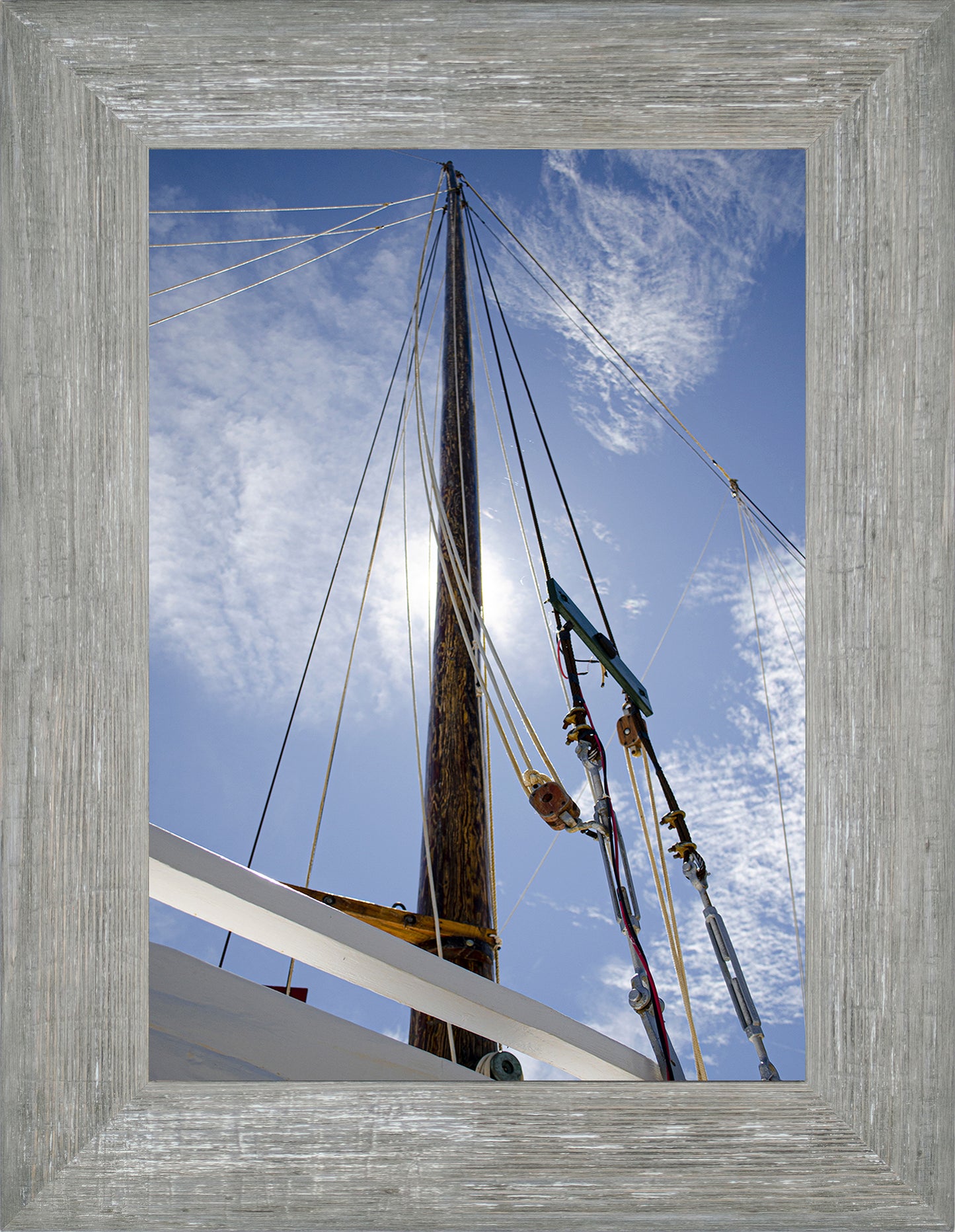 Han Em Harv Sun and Mast -- Digital Print