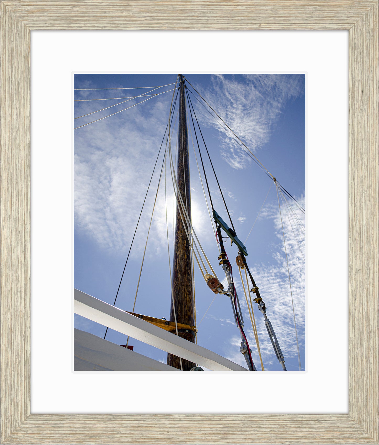 Han Em Harv Sun and Mast -- Digital Print