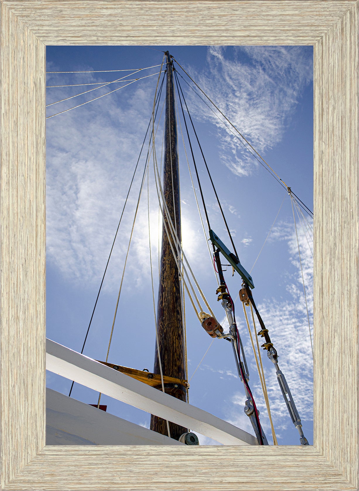 Han Em Harv Sun and Mast -- Digital Print