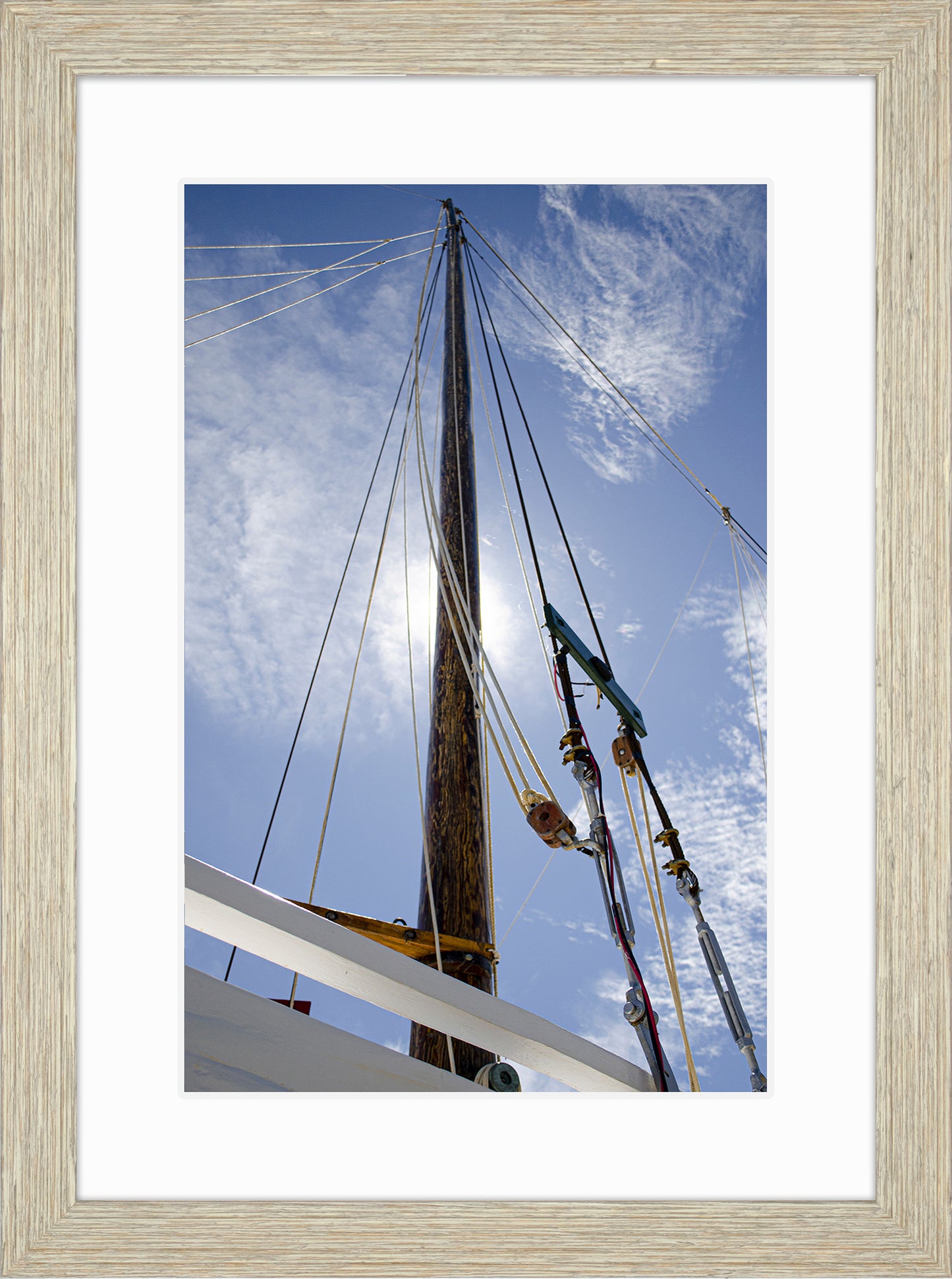 Han Em Harv Sun and Mast -- Digital Print