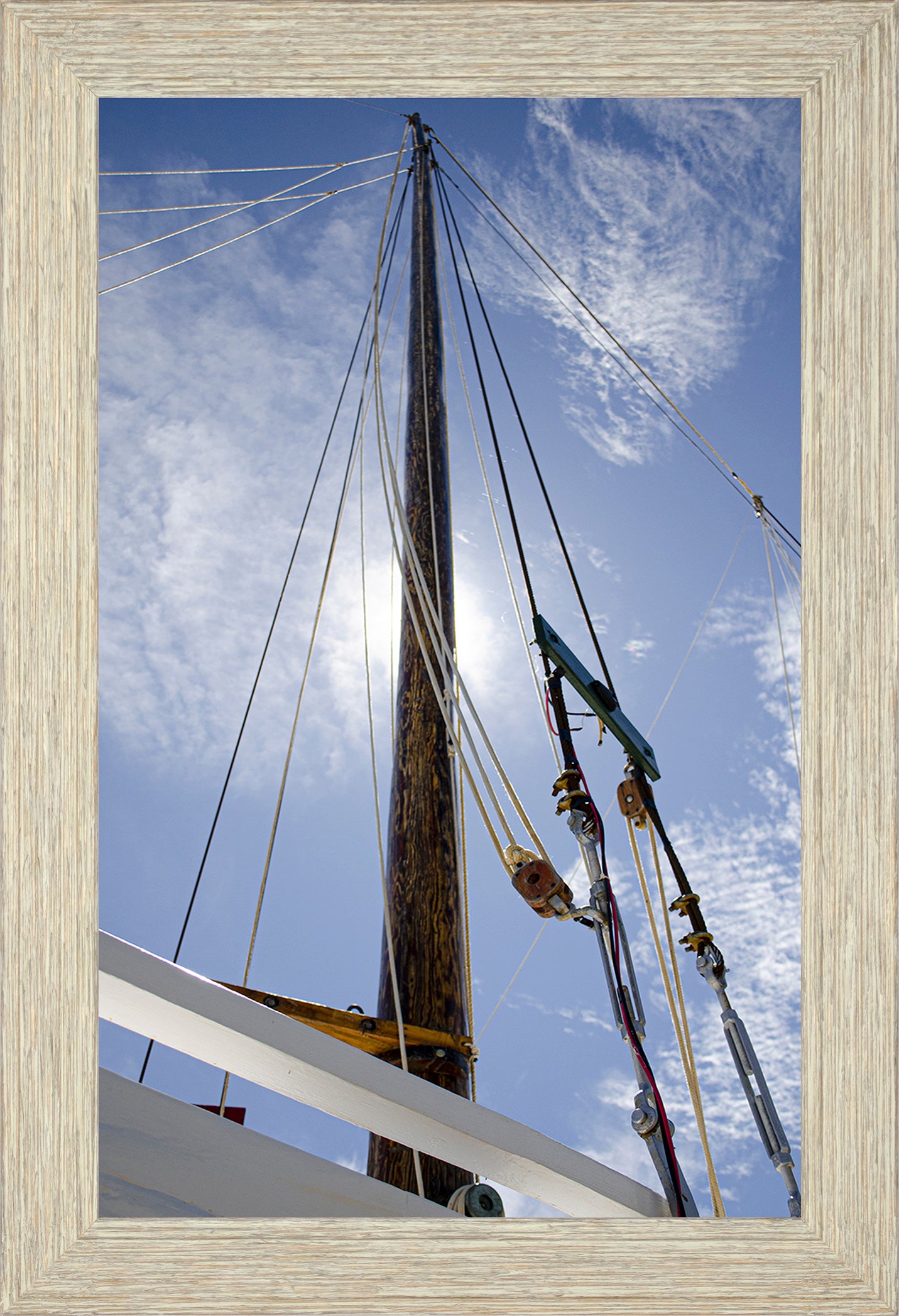 Han Em Harv Sun and Mast -- Digital Print