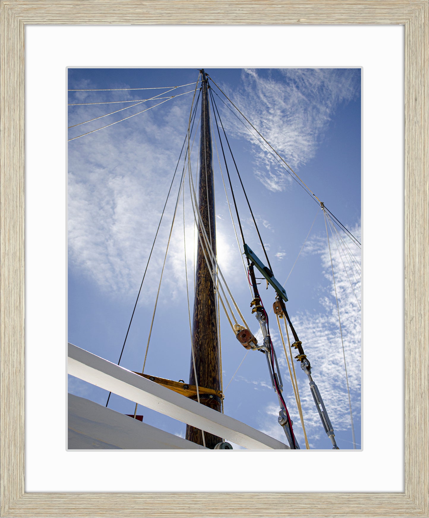 Han Em Harv Sun and Mast -- Digital Print