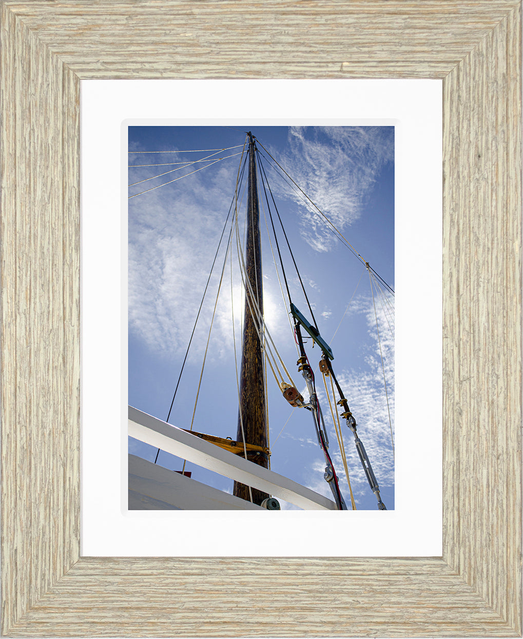 Han Em Harv Sun and Mast -- Digital Print