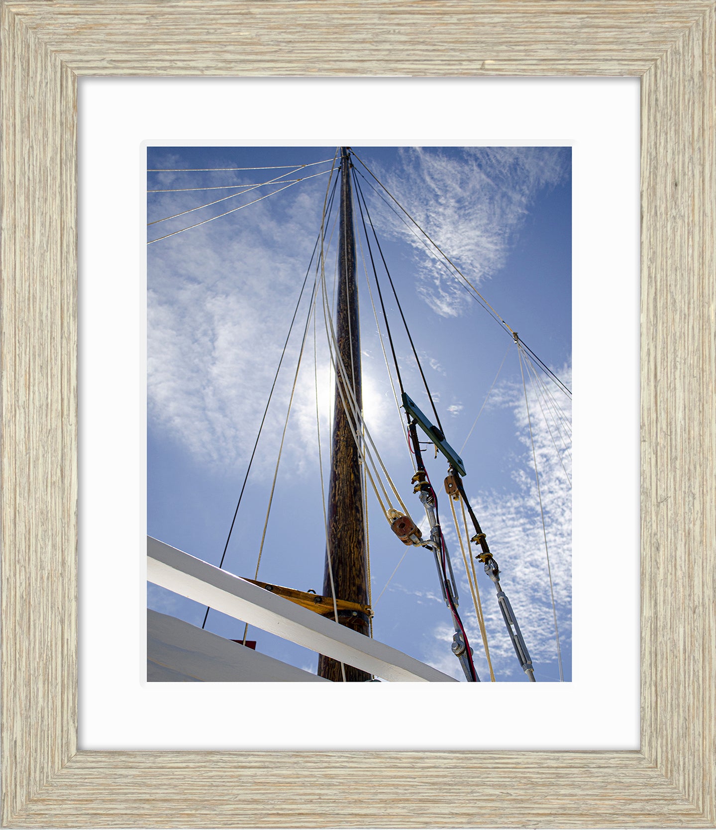 Han Em Harv Sun and Mast -- Digital Print