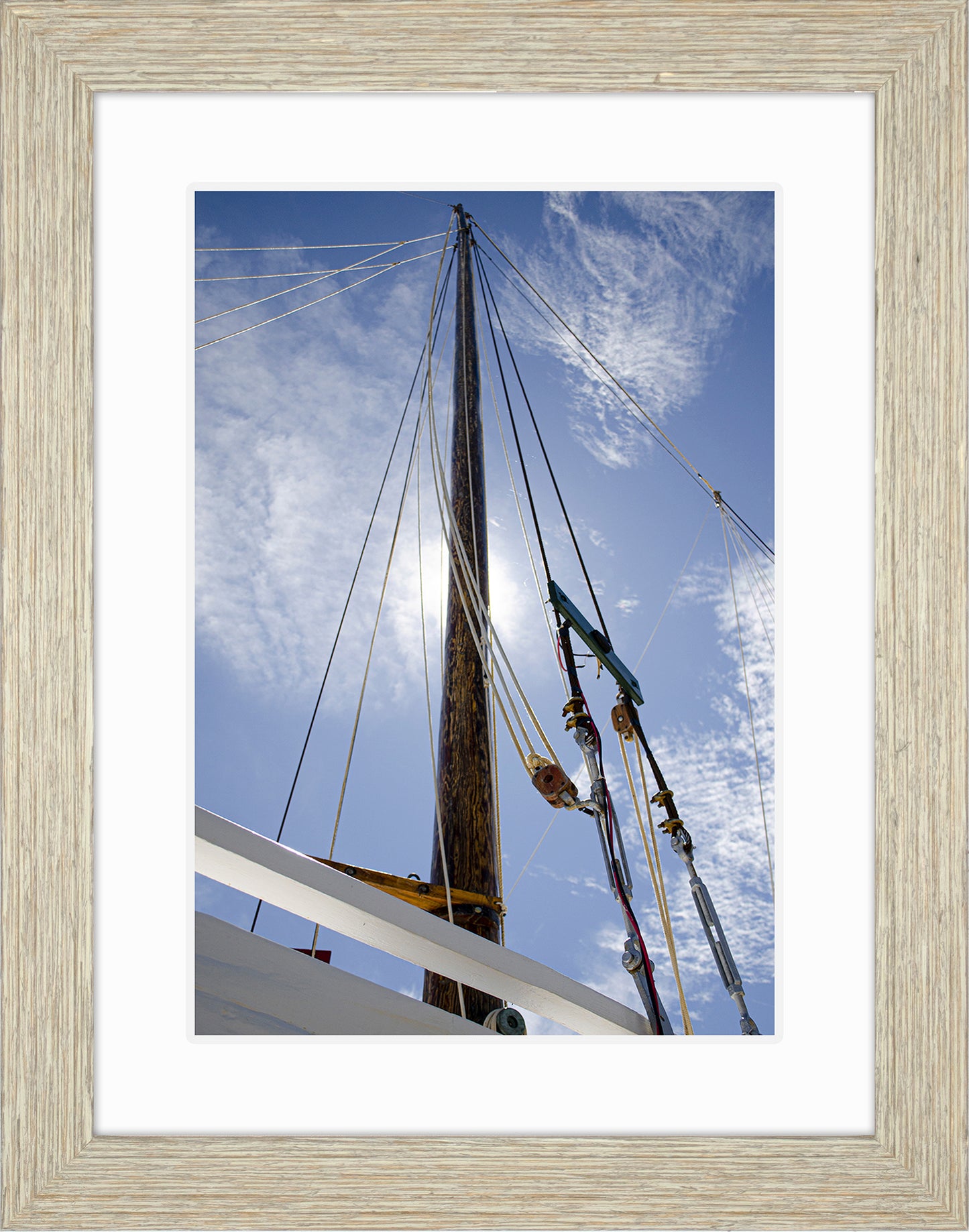 Han Em Harv Sun and Mast -- Digital Print