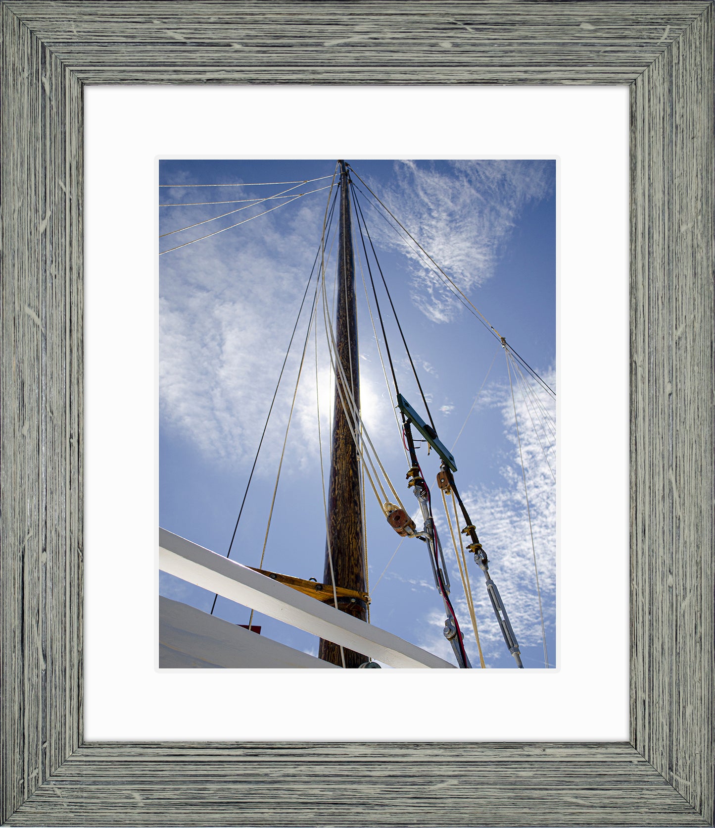 Han Em Harv Sun and Mast -- Digital Print