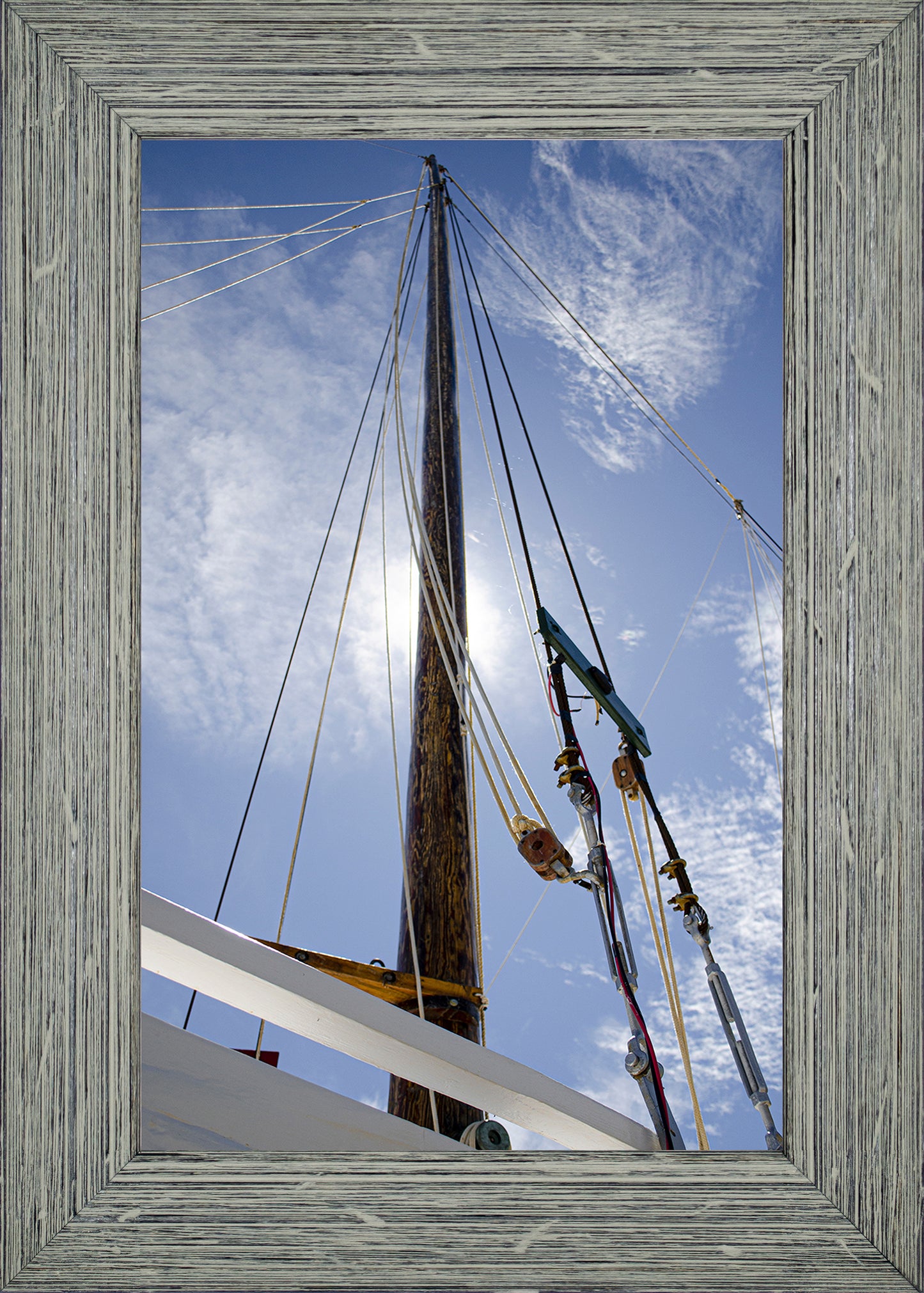 Han Em Harv Sun and Mast -- Digital Print