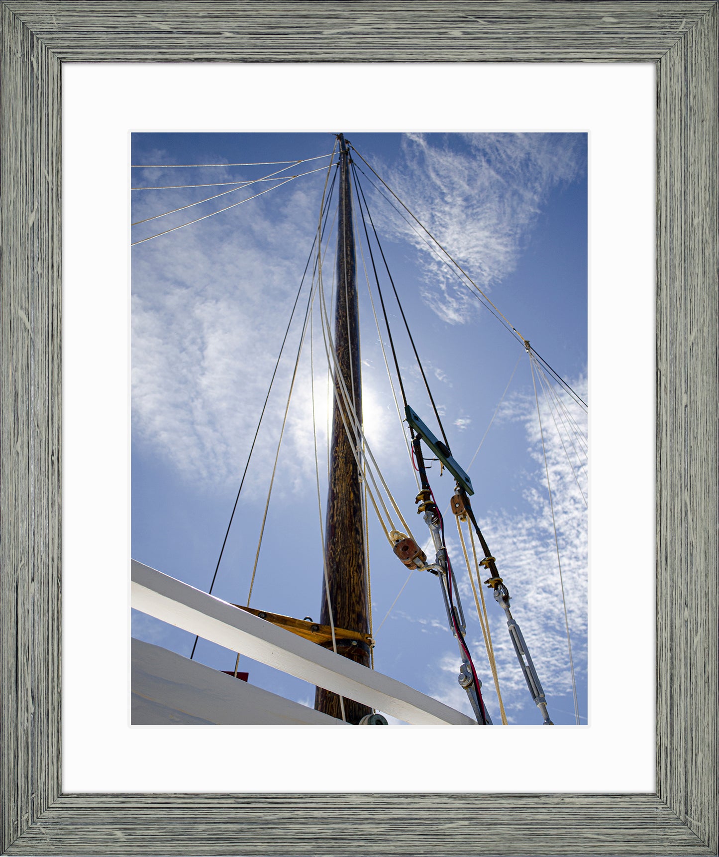 Han Em Harv Sun and Mast -- Digital Print