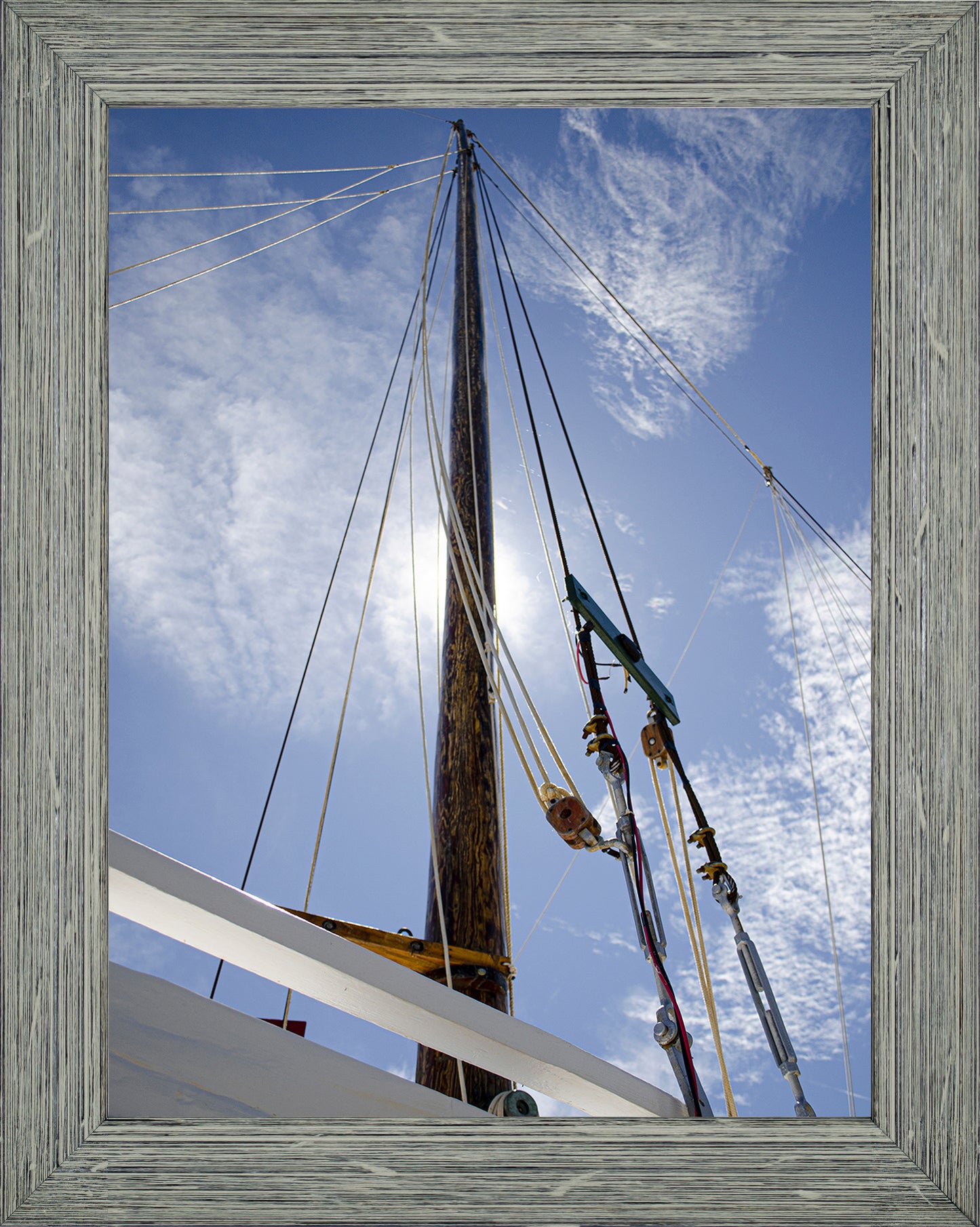 Han Em Harv Sun and Mast -- Digital Print