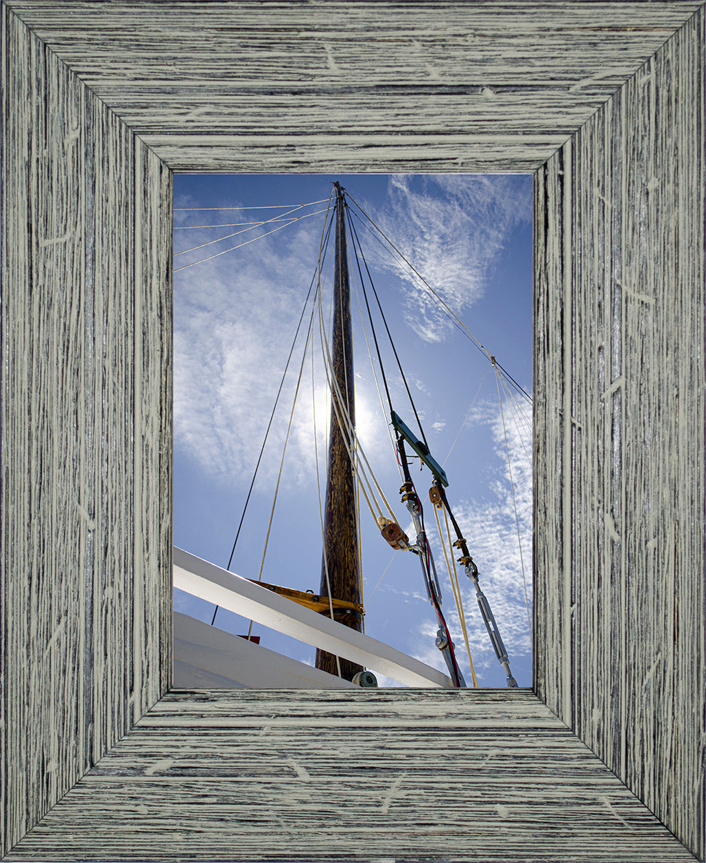 Han Em Harv Sun and Mast -- Digital Print