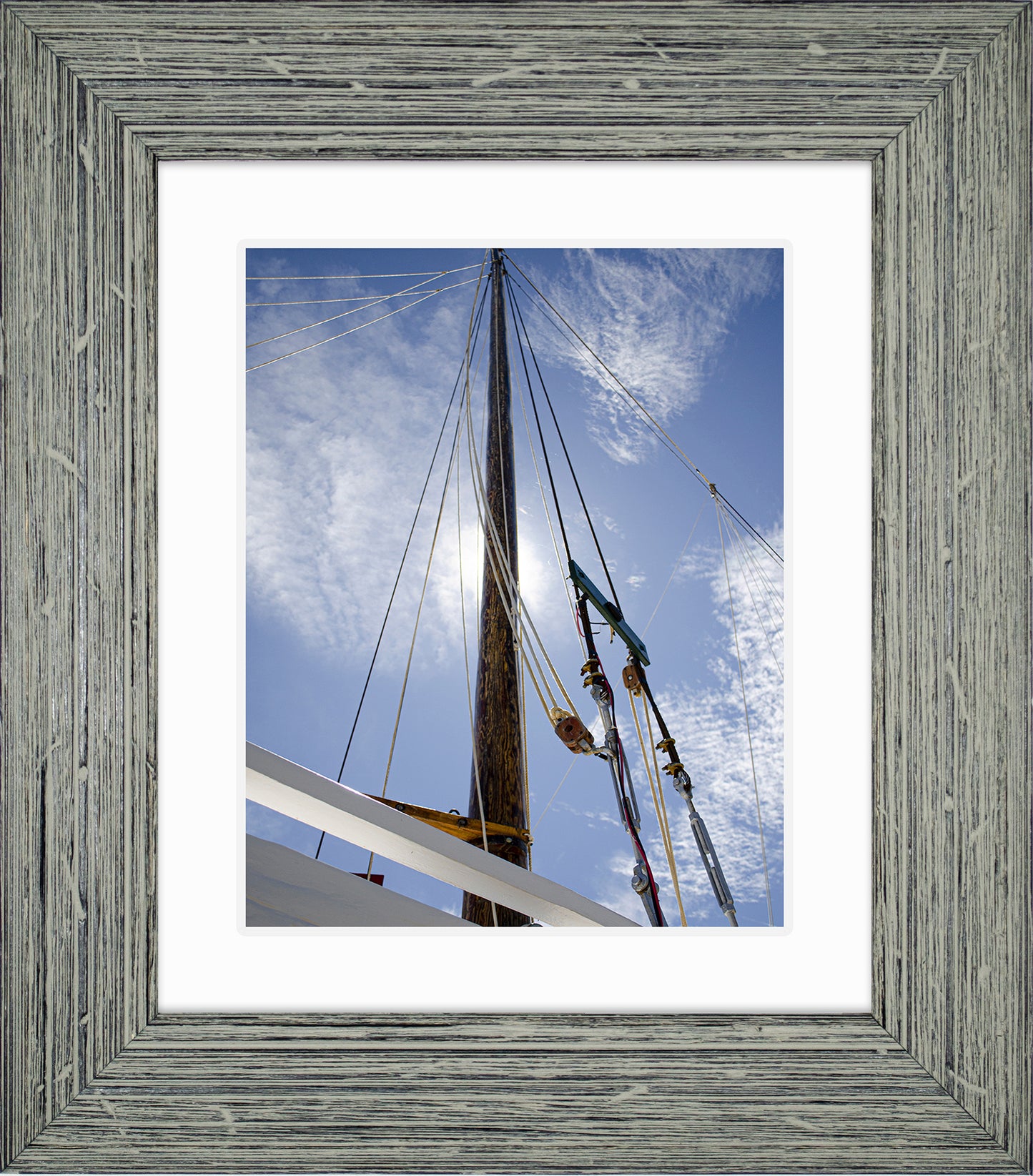 Han Em Harv Sun and Mast -- Digital Print