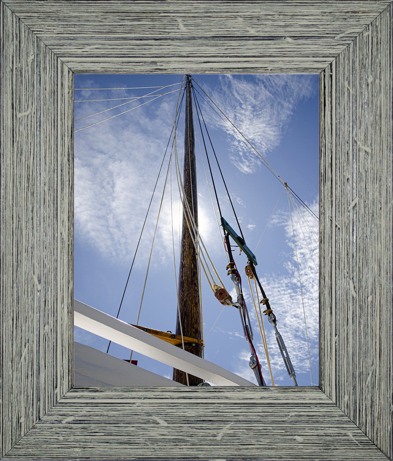 Han Em Harv Sun and Mast -- Digital Print