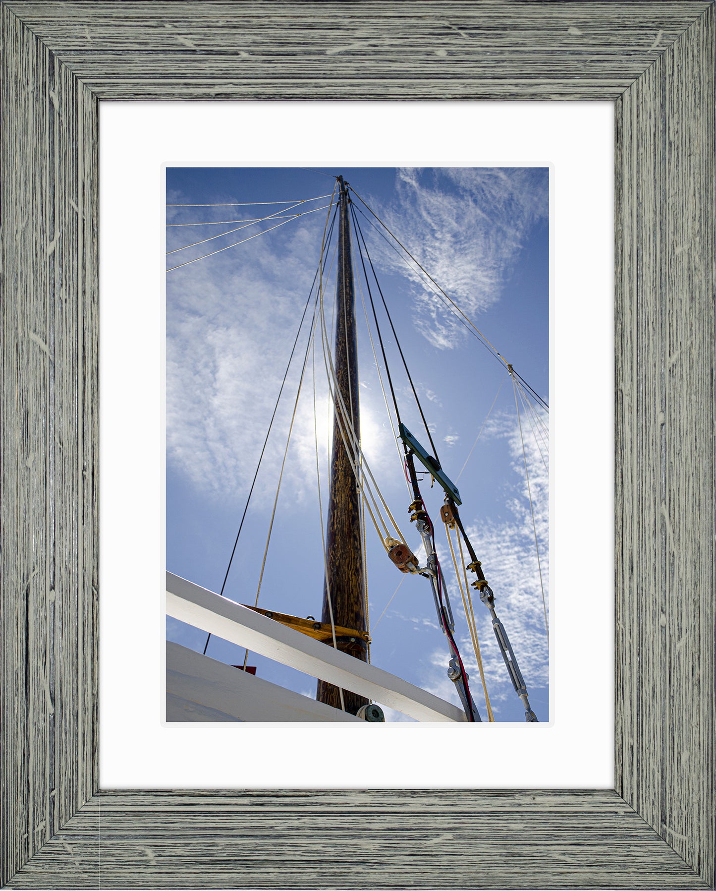 Han Em Harv Sun and Mast -- Digital Print