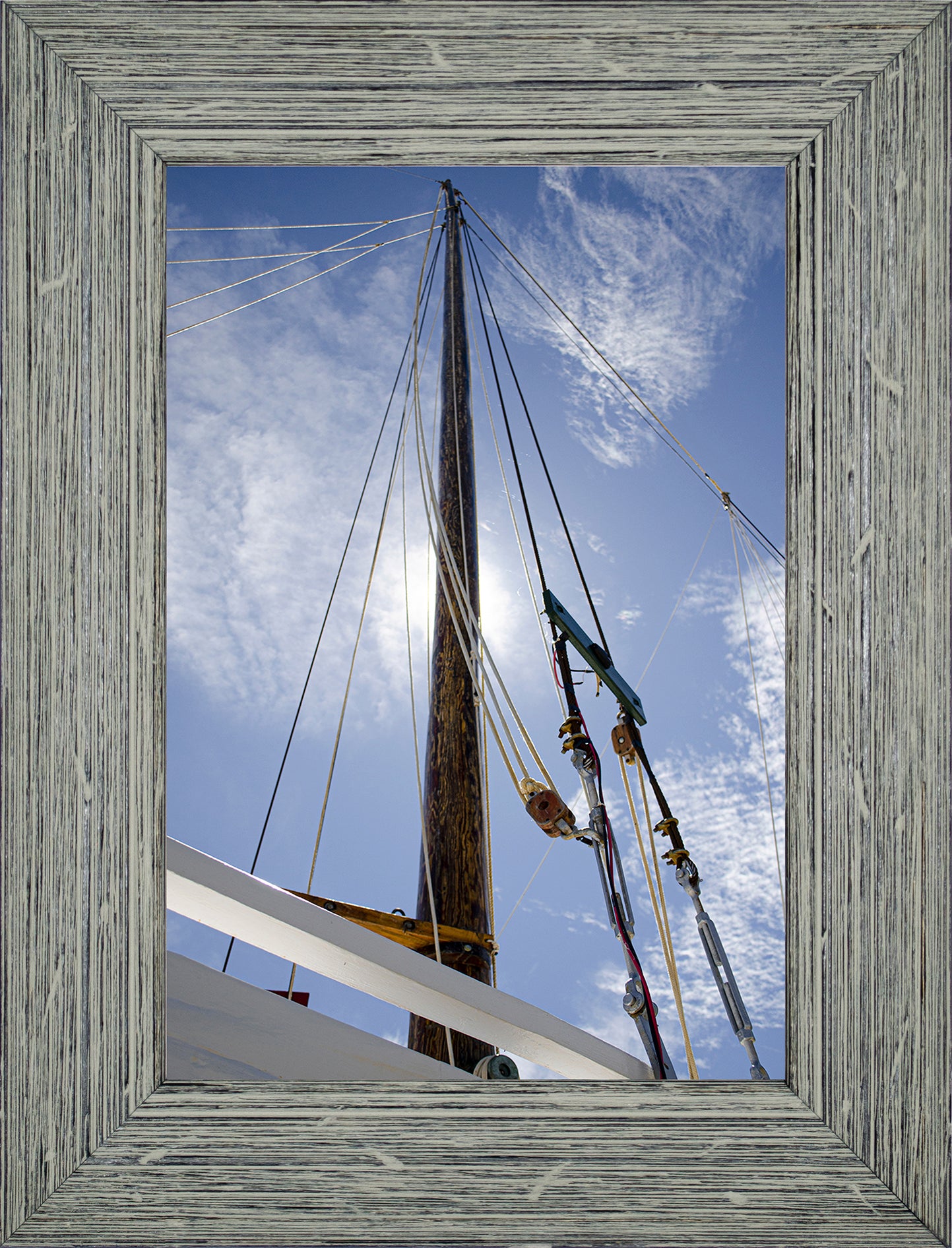 Han Em Harv Sun and Mast -- Digital Print