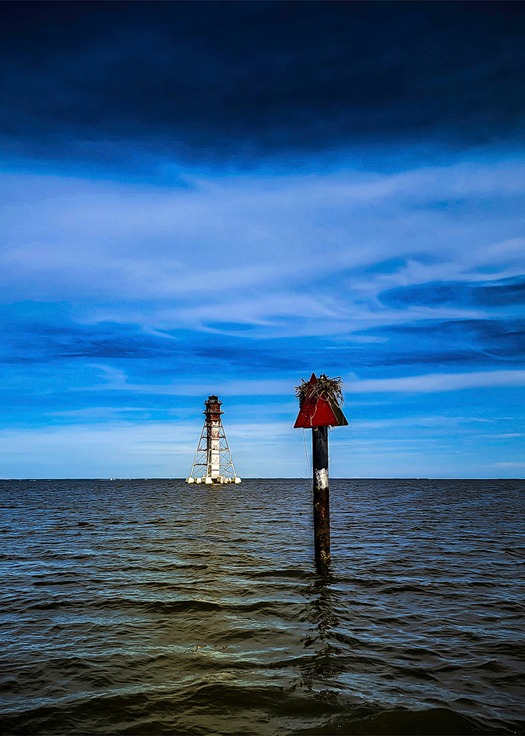 Millers Island Light -- Digital Print