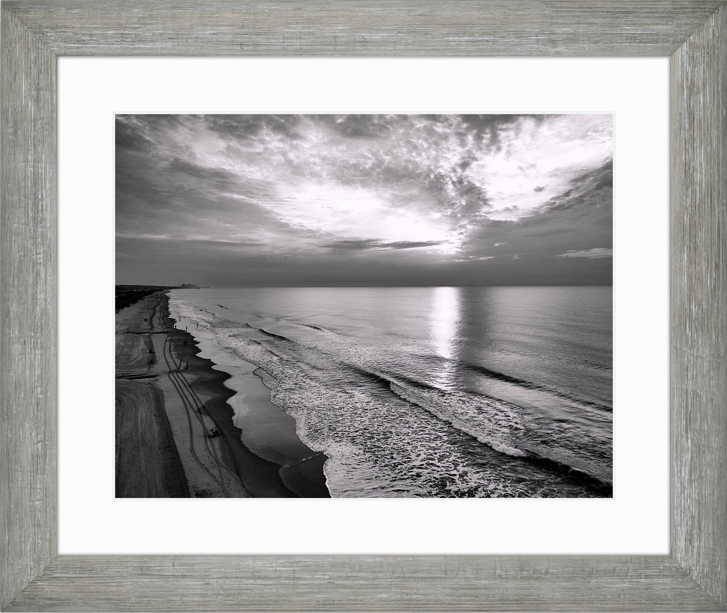Myrtle Beach Sunrise (BW) -- Digital Print