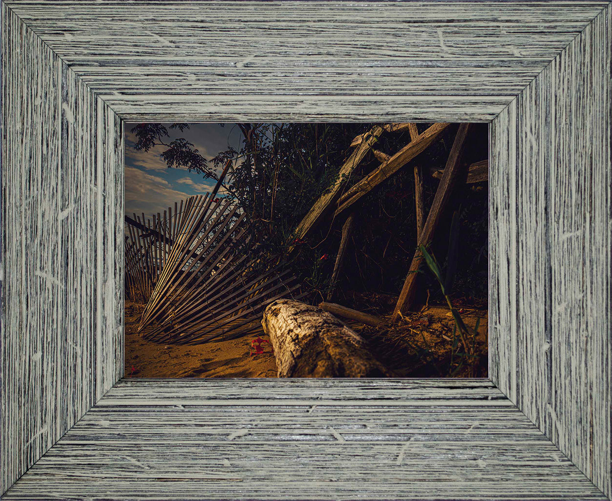 Storm Damage at Matapeake -- Digital Print