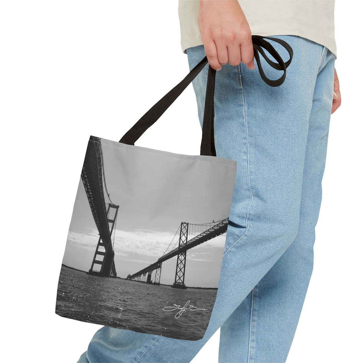Chesapeake Bay Bridges Tote Bag