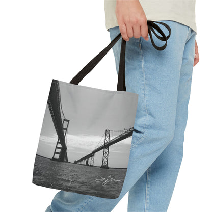 Chesapeake Bay Bridges Tote Bag