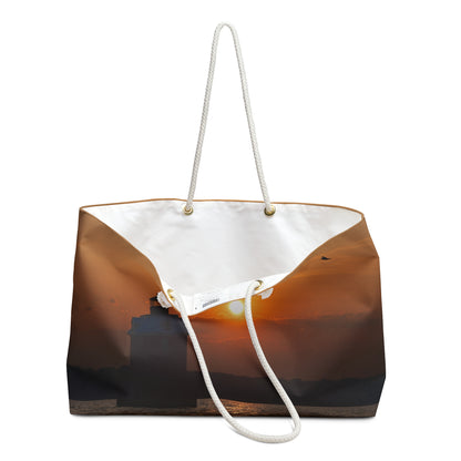 "Sunset at Sandy Point" Weekender Bag
