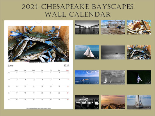 2024 Chesapeake Bayscapes Wall Calendar