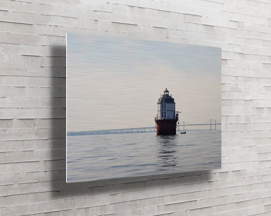 2025 Sandy Point Skipjack Races - Baltimore Harbor Light before the Race -- HD Metal