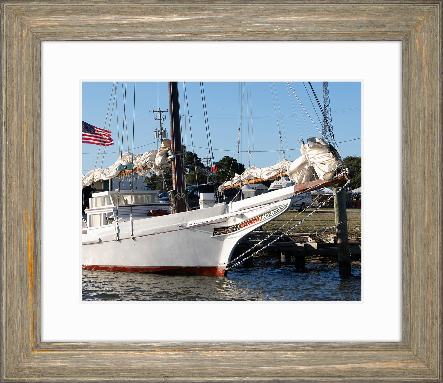2025 Deal Island Skipjack Races - Han Em Harv at the Blessing