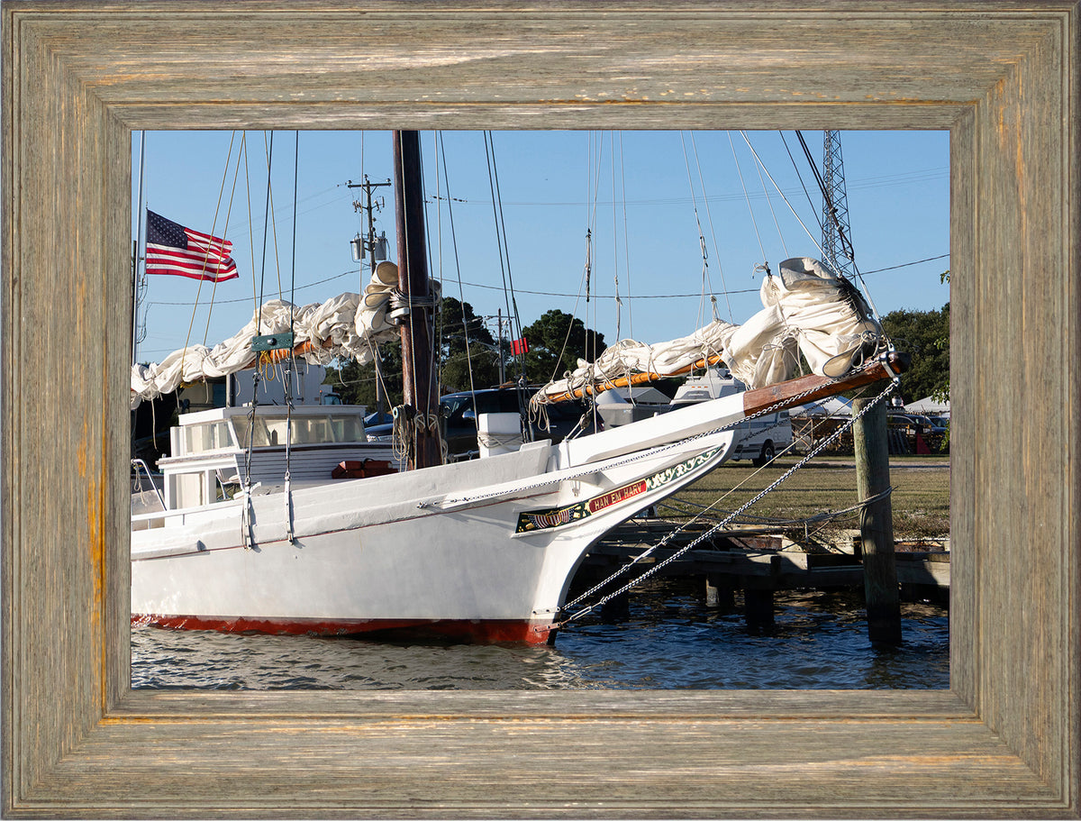 2025 Deal Island Skipjack Races - Han Em Harv at the Blessing