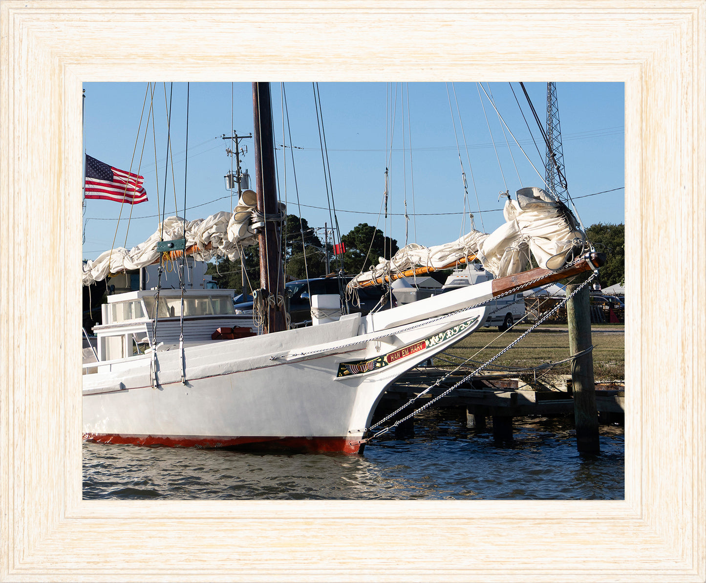 2025 Deal Island Skipjack Races - Han Em Harv at the Blessing