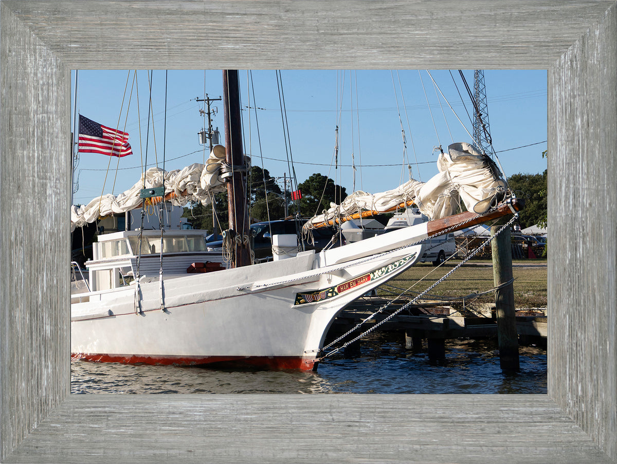 2025 Deal Island Skipjack Races - Han Em Harv at the Blessing