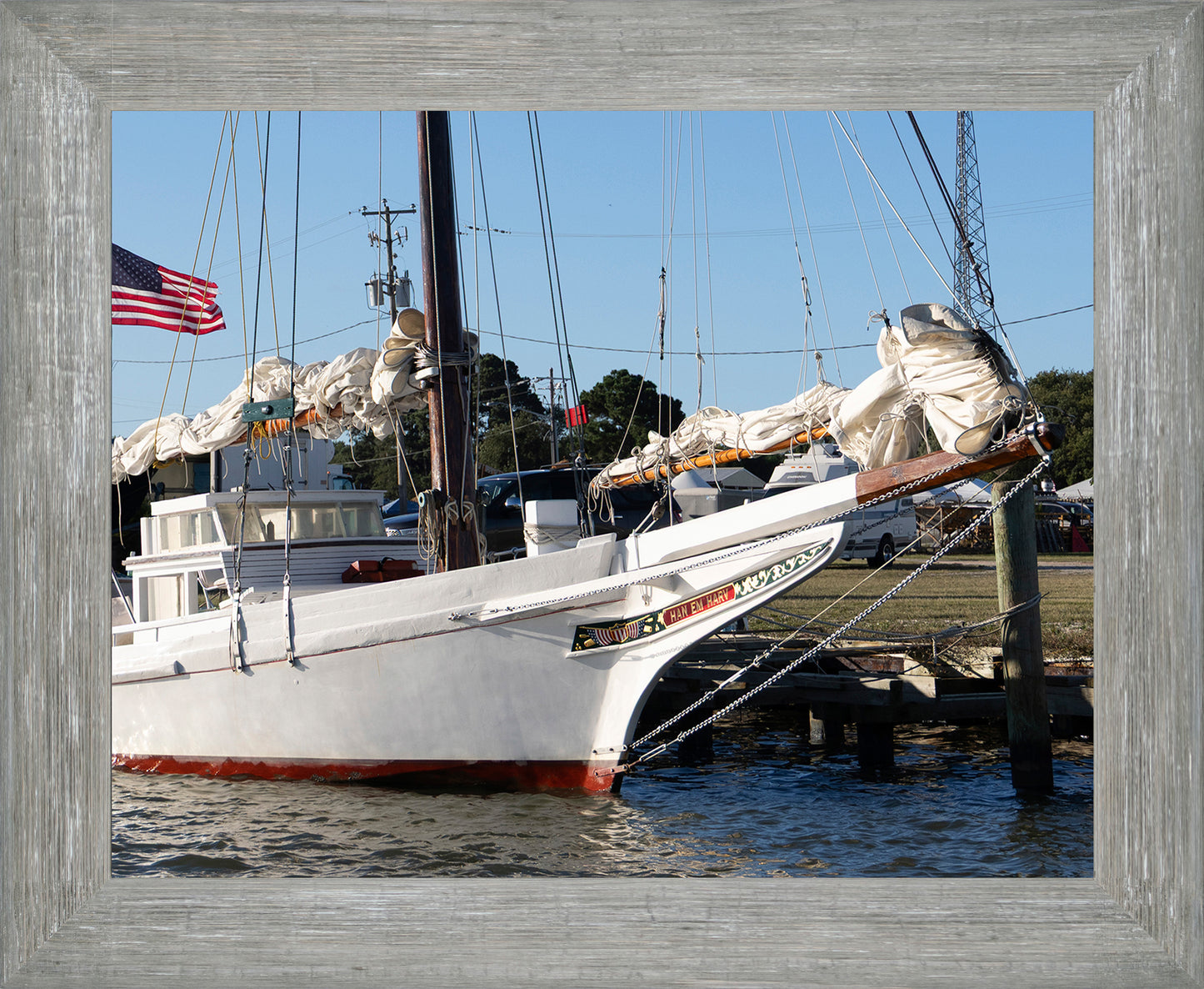 2025 Deal Island Skipjack Races - Han Em Harv at the Blessing