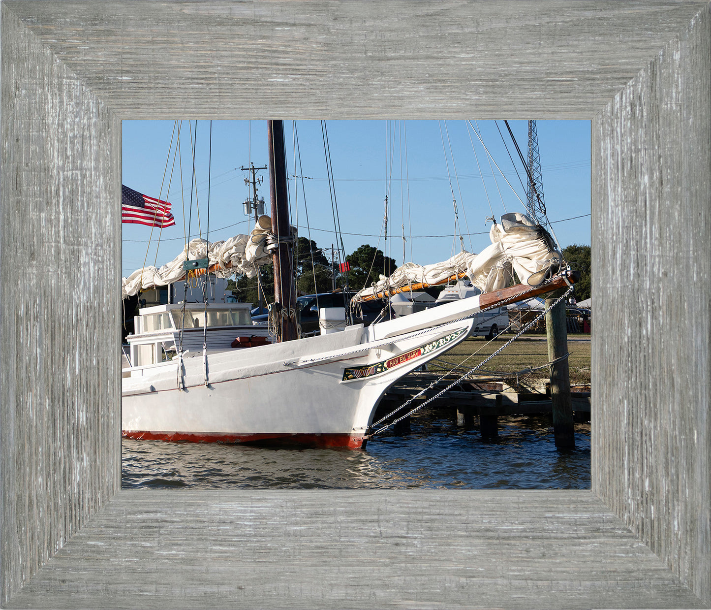 2025 Deal Island Skipjack Races - Han Em Harv at the Blessing