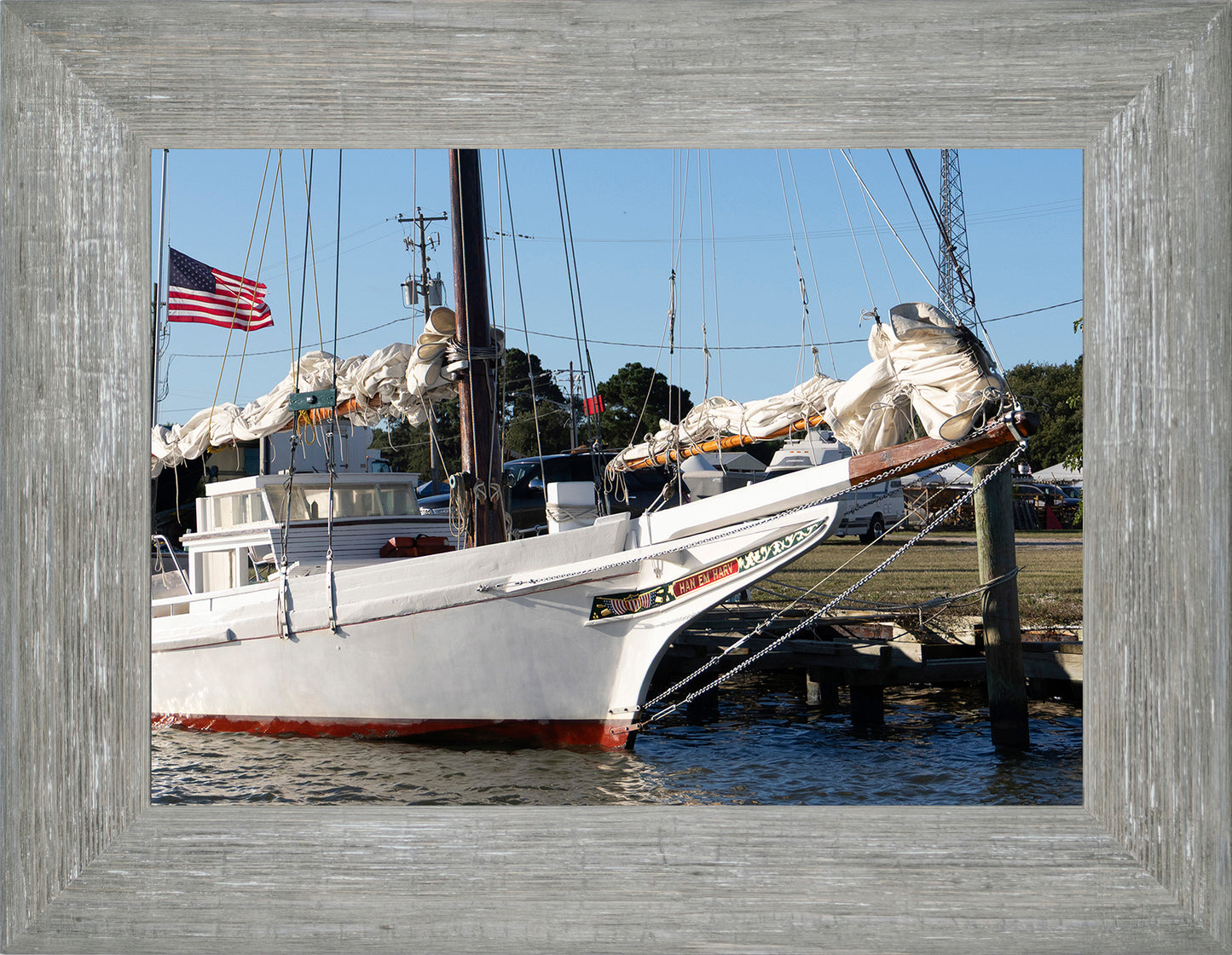 2025 Deal Island Skipjack Races - Han Em Harv at the Blessing