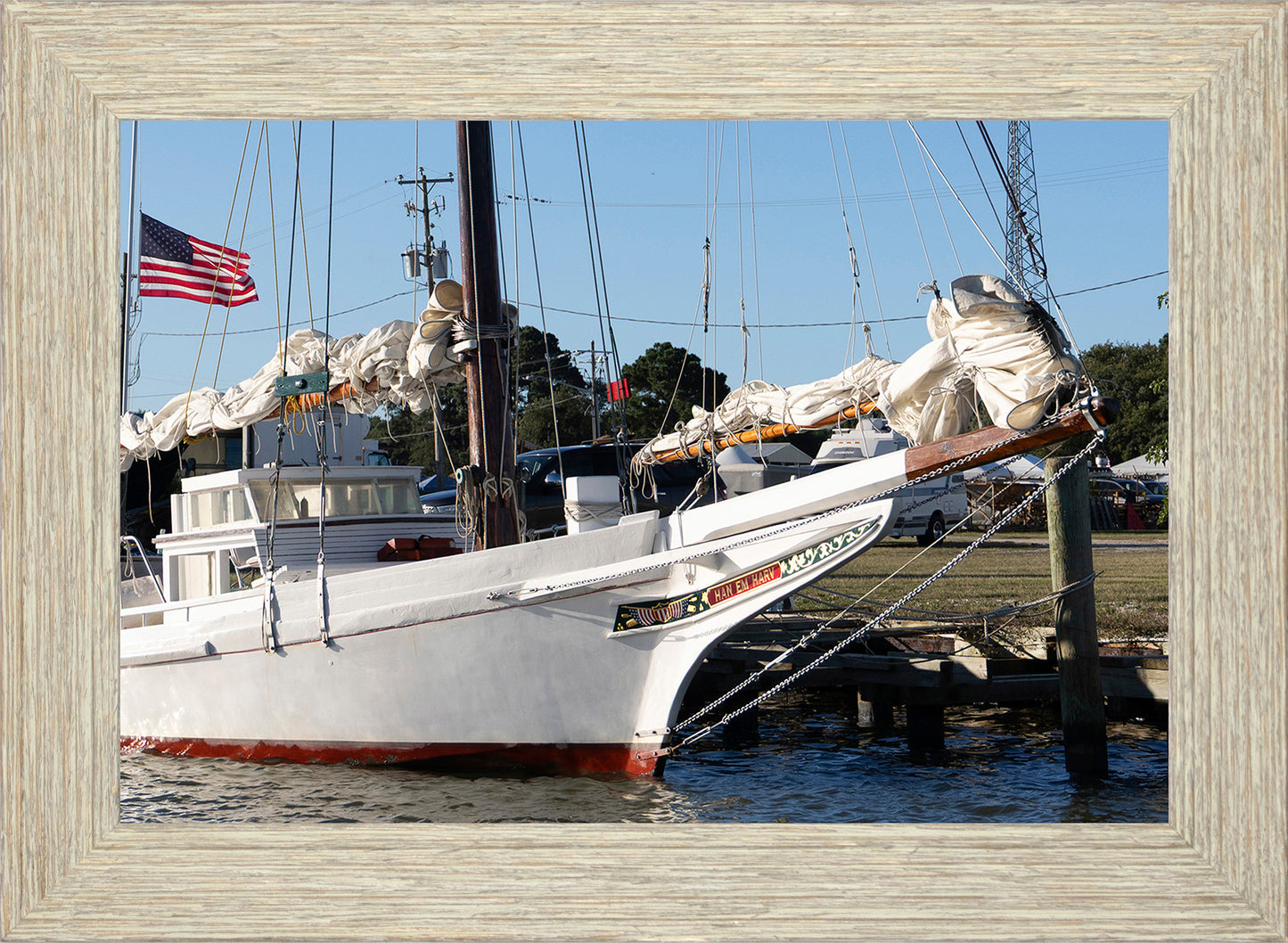 2025 Deal Island Skipjack Races - Han Em Harv at the Blessing