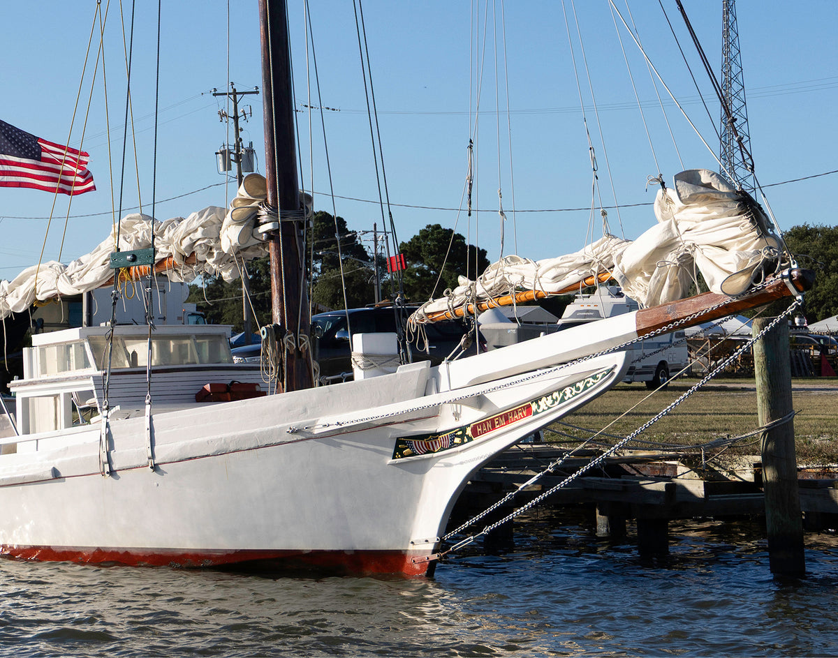 2025 Deal Island Skipjack Races - Han Em Harv at the Blessing