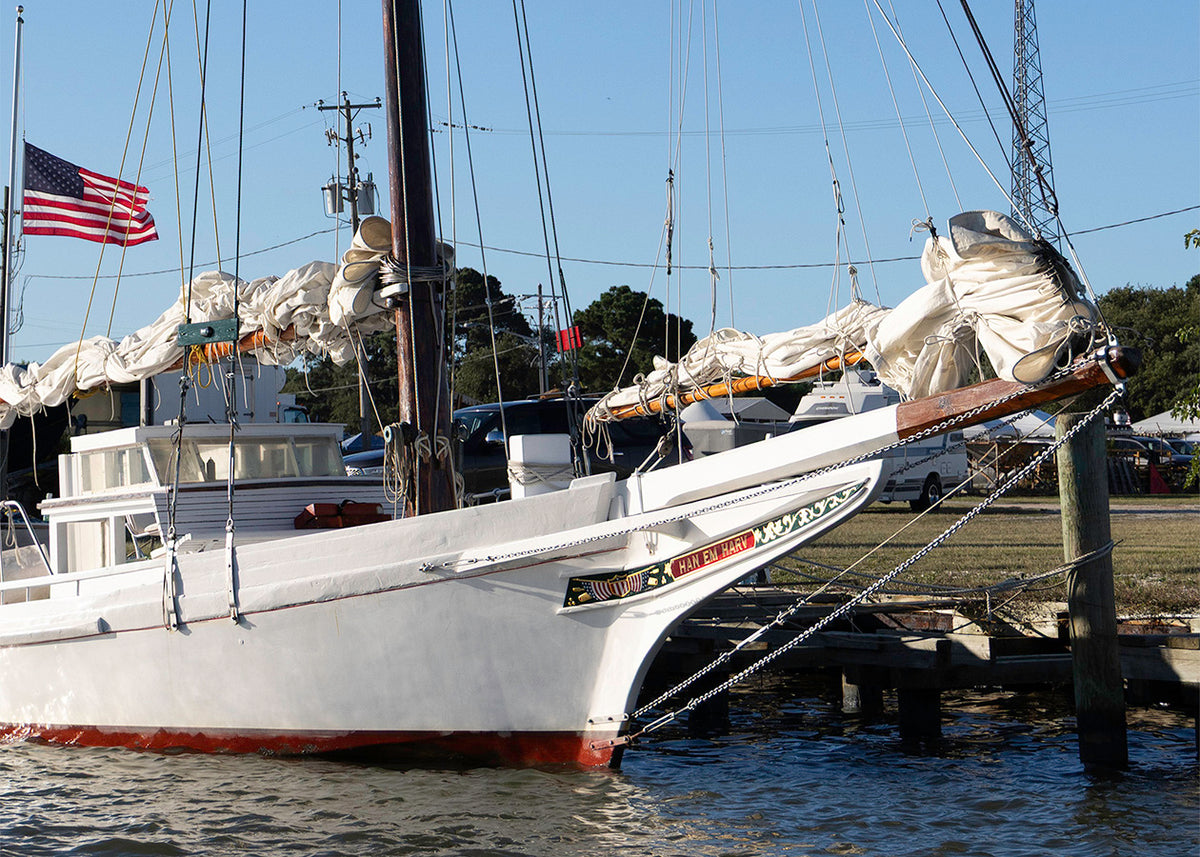2025 Deal Island Skipjack Races - Han Em Harv at the Blessing