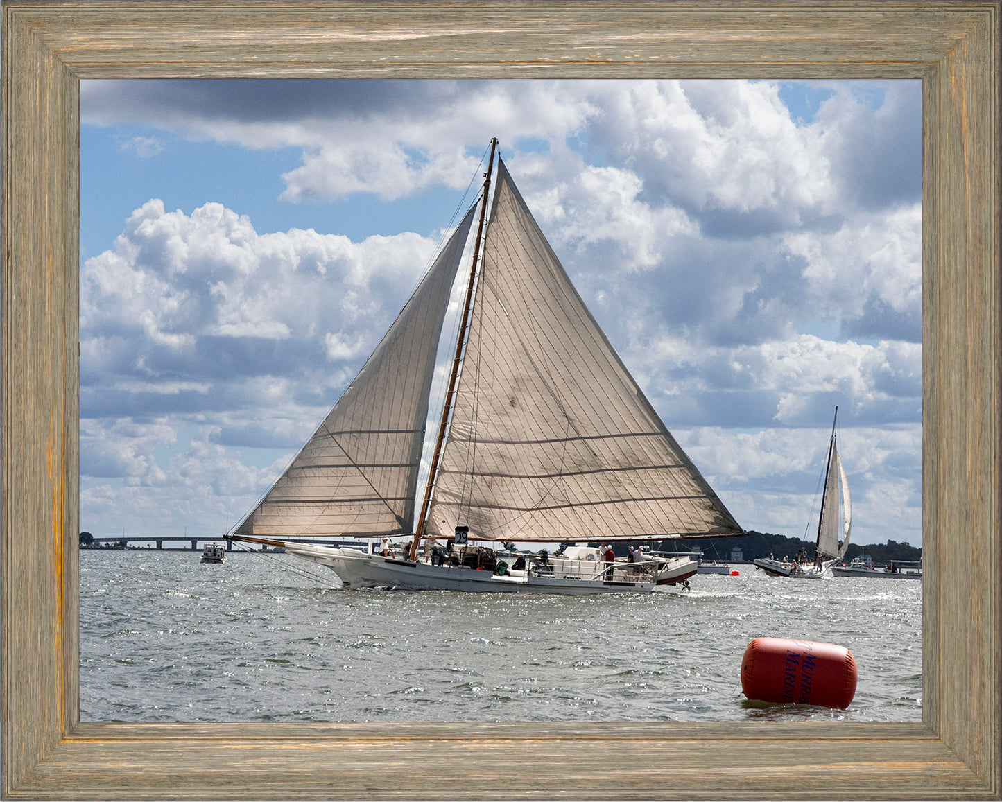 2025 Deal Island Skipjack Races - Rebecca T Ruark Finishes