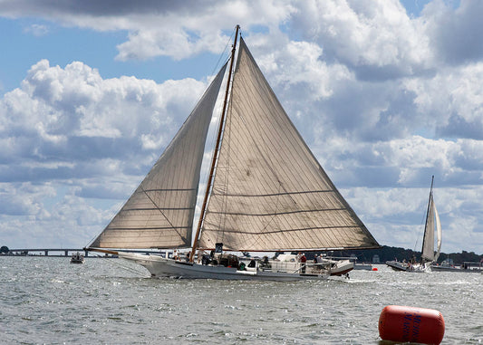 2025 Deal Island Skipjack Races - Rebecca T Ruark Finishes