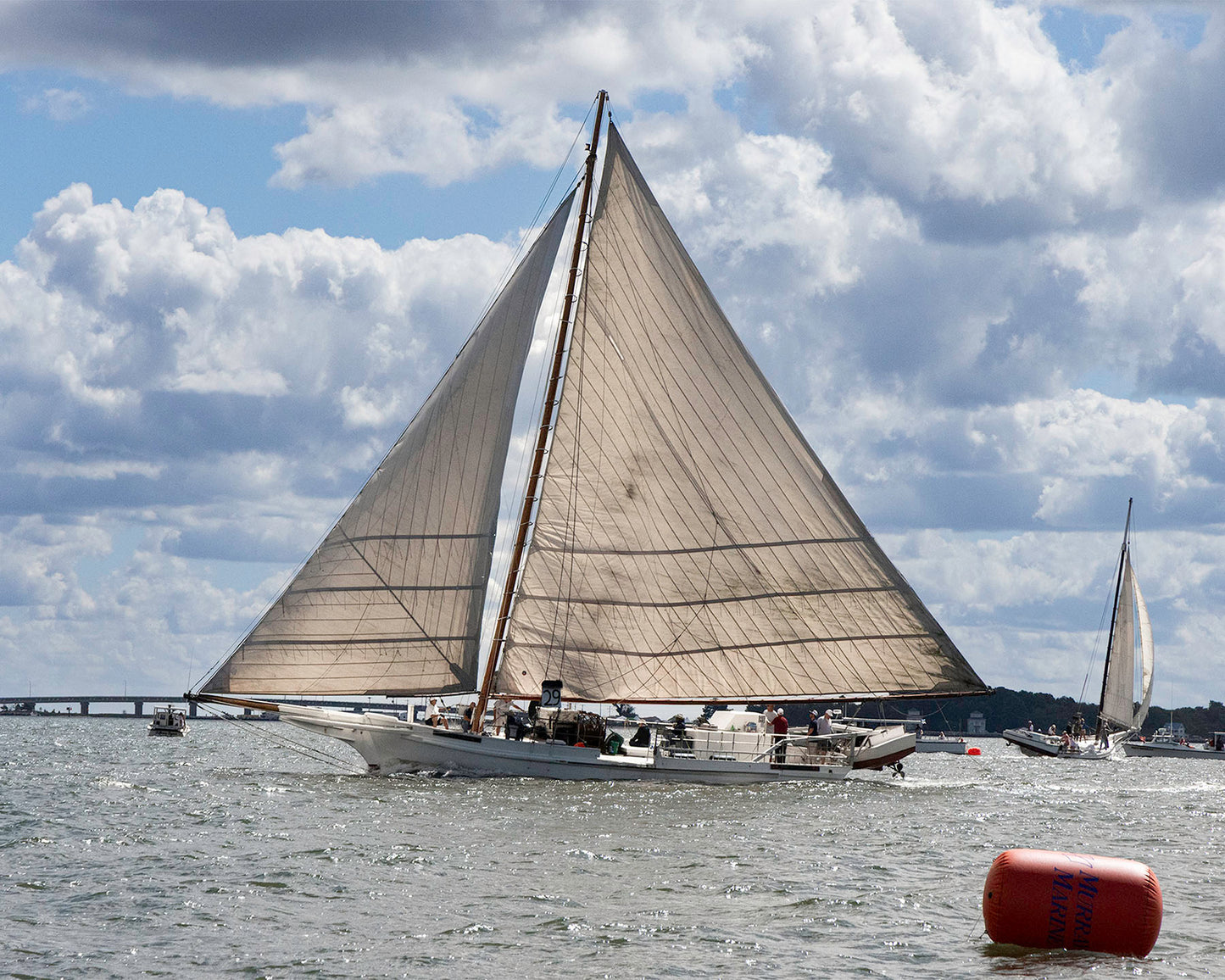 2025 Deal Island Skipjack Races - Rebecca T Ruark Finishes