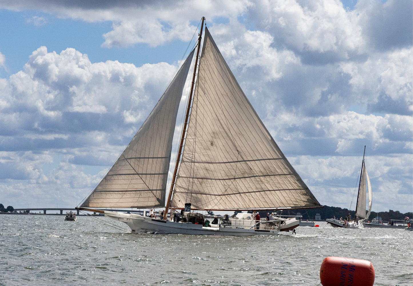 2025 Deal Island Skipjack Races - Rebecca T Ruark Finishes