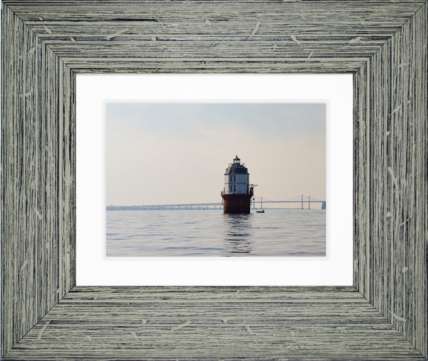 2025 Sandy Point Skipjack Races - Baltimore Harbor Light before the Race