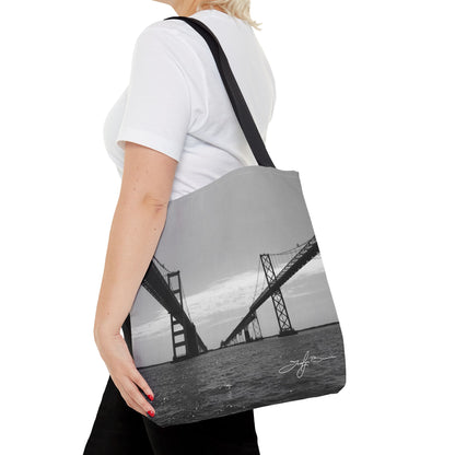 Chesapeake Bay Bridges Tote Bag
