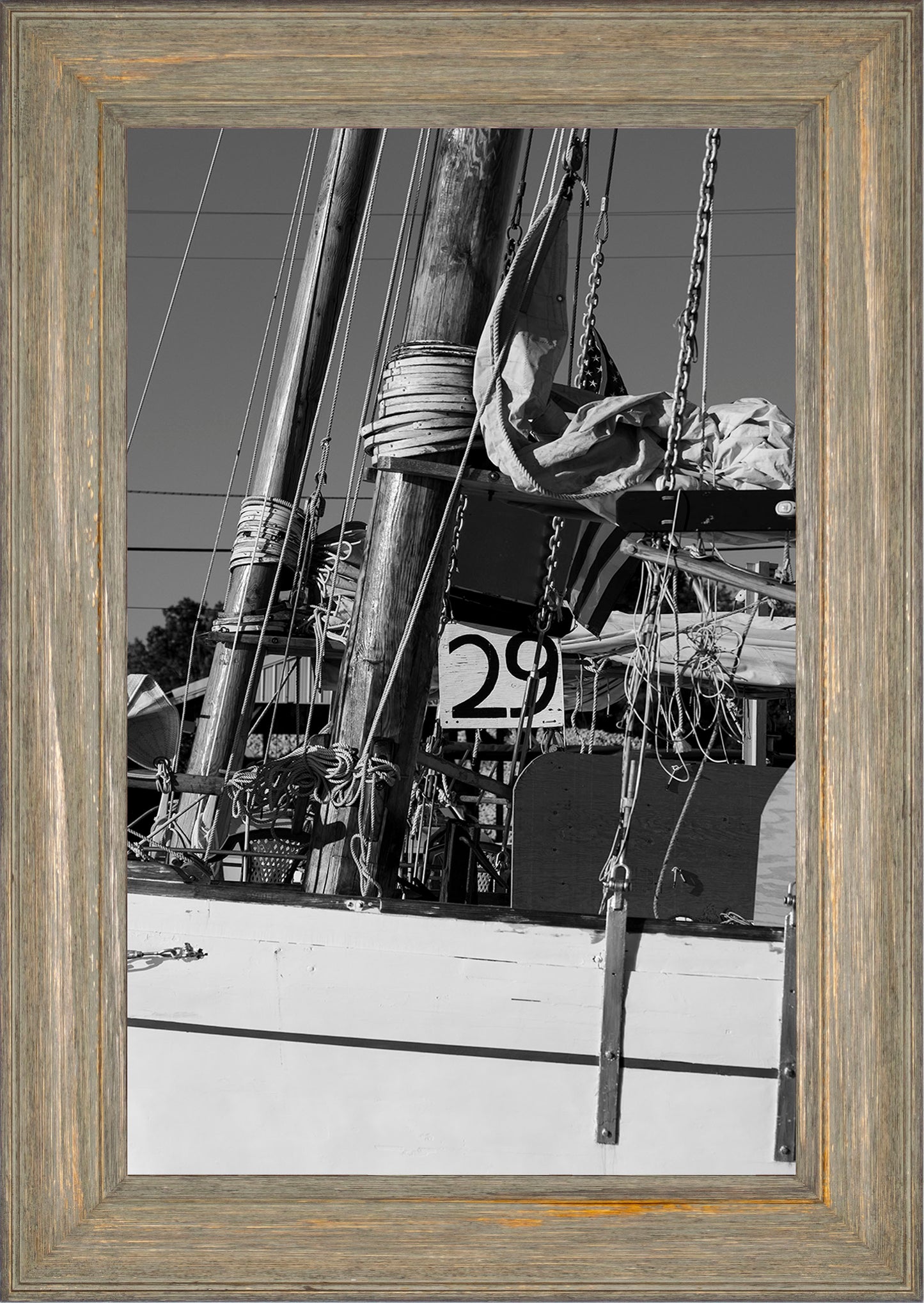 Clyde and Ruark at Deal Island