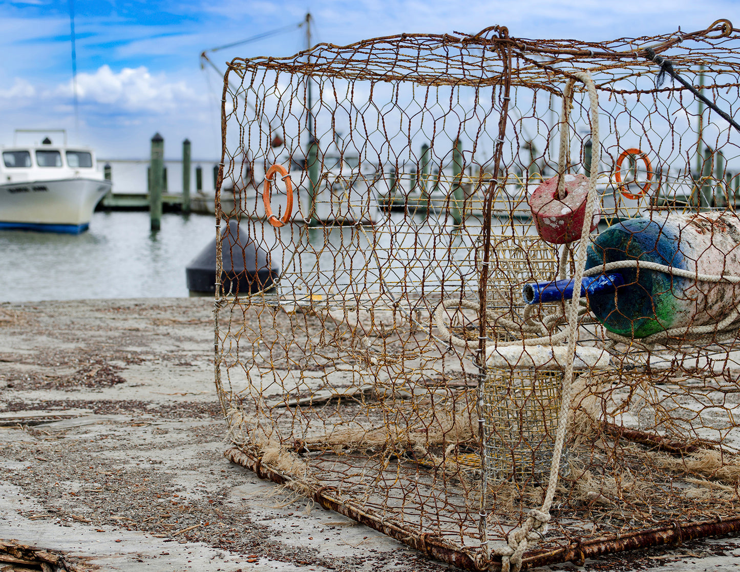 Crab Pot at the Wharf -- HD Metal