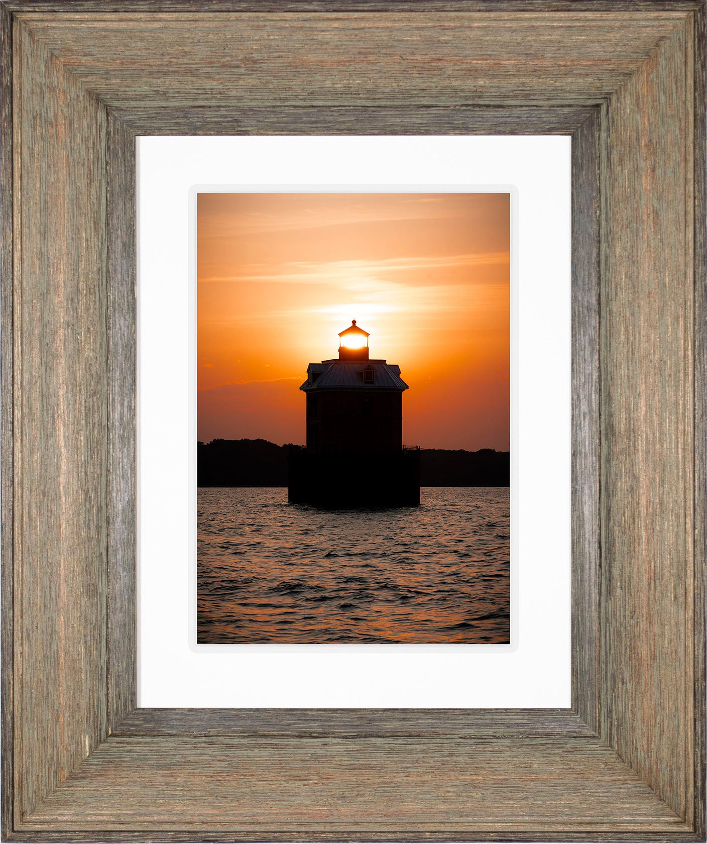 Sunfire Through Sandy Point Light