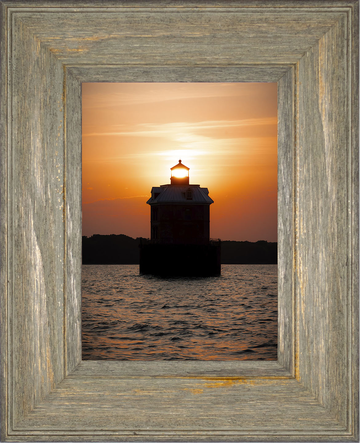 Sunfire Through Sandy Point Light