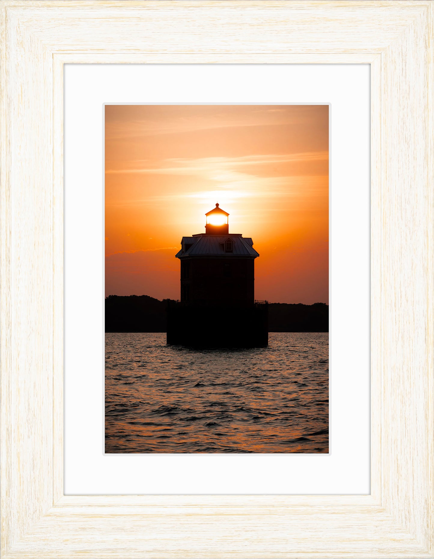 Sunfire Through Sandy Point Light