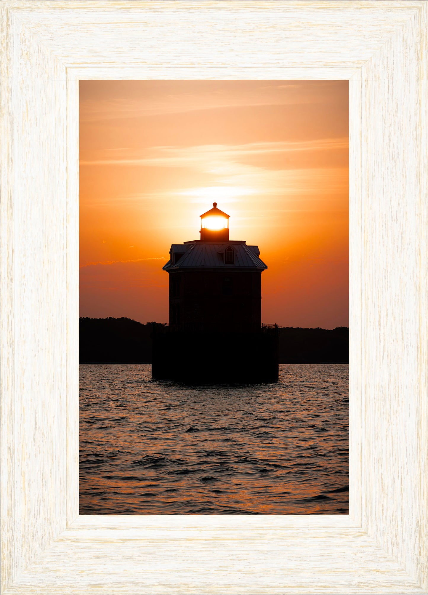 Sunfire Through Sandy Point Light