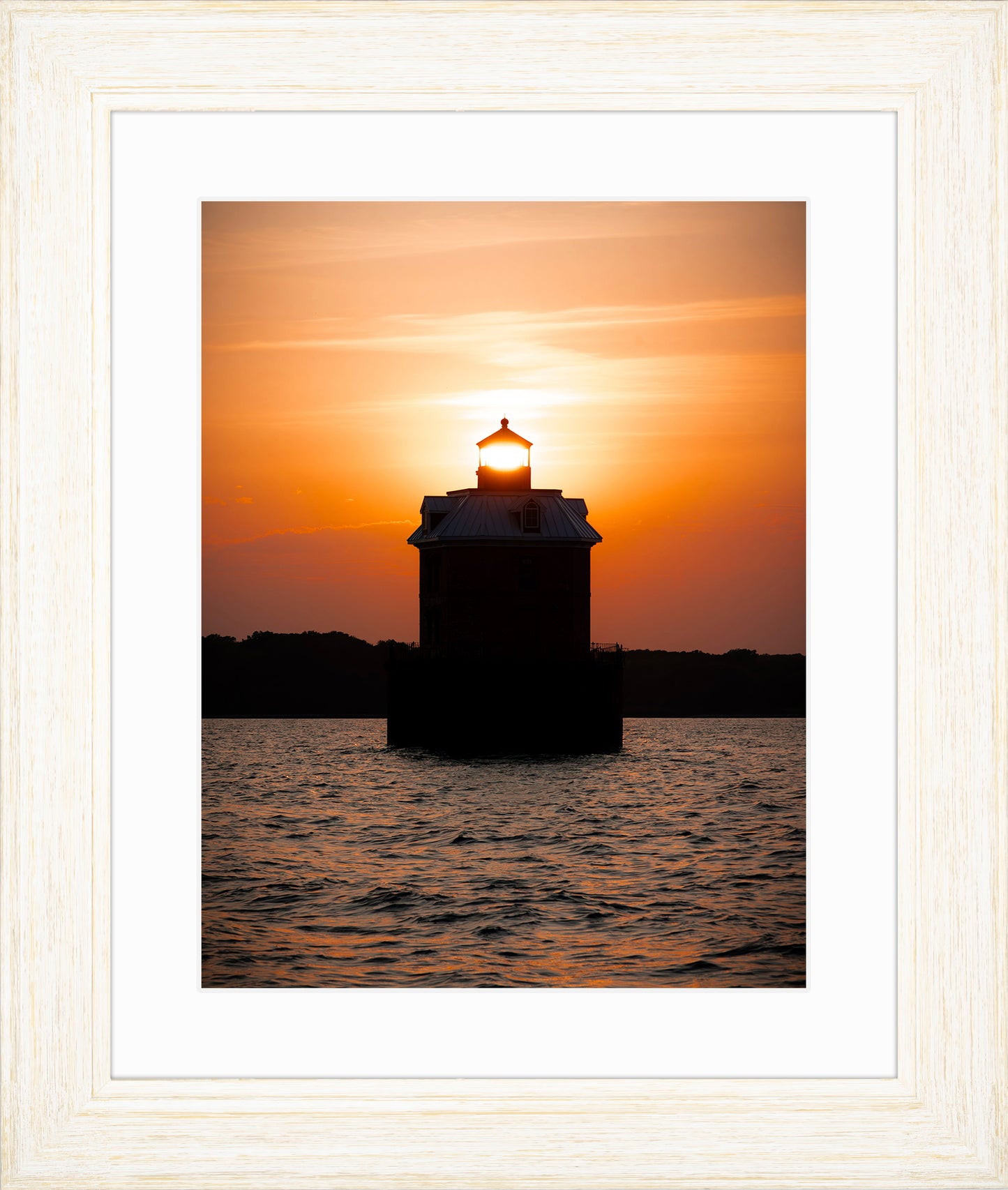 Sunfire Through Sandy Point Light