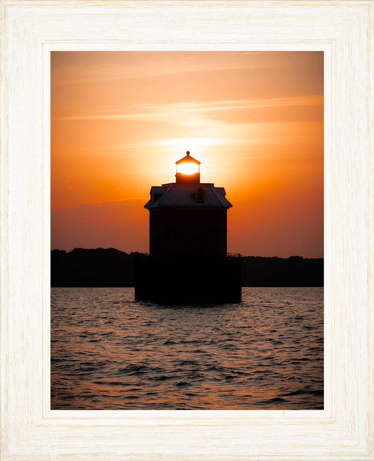 Sunfire Through Sandy Point Light